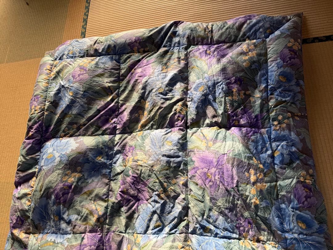 【O-2101】羽毛布団 掛け布団 2枚組 ダウン70% シングル