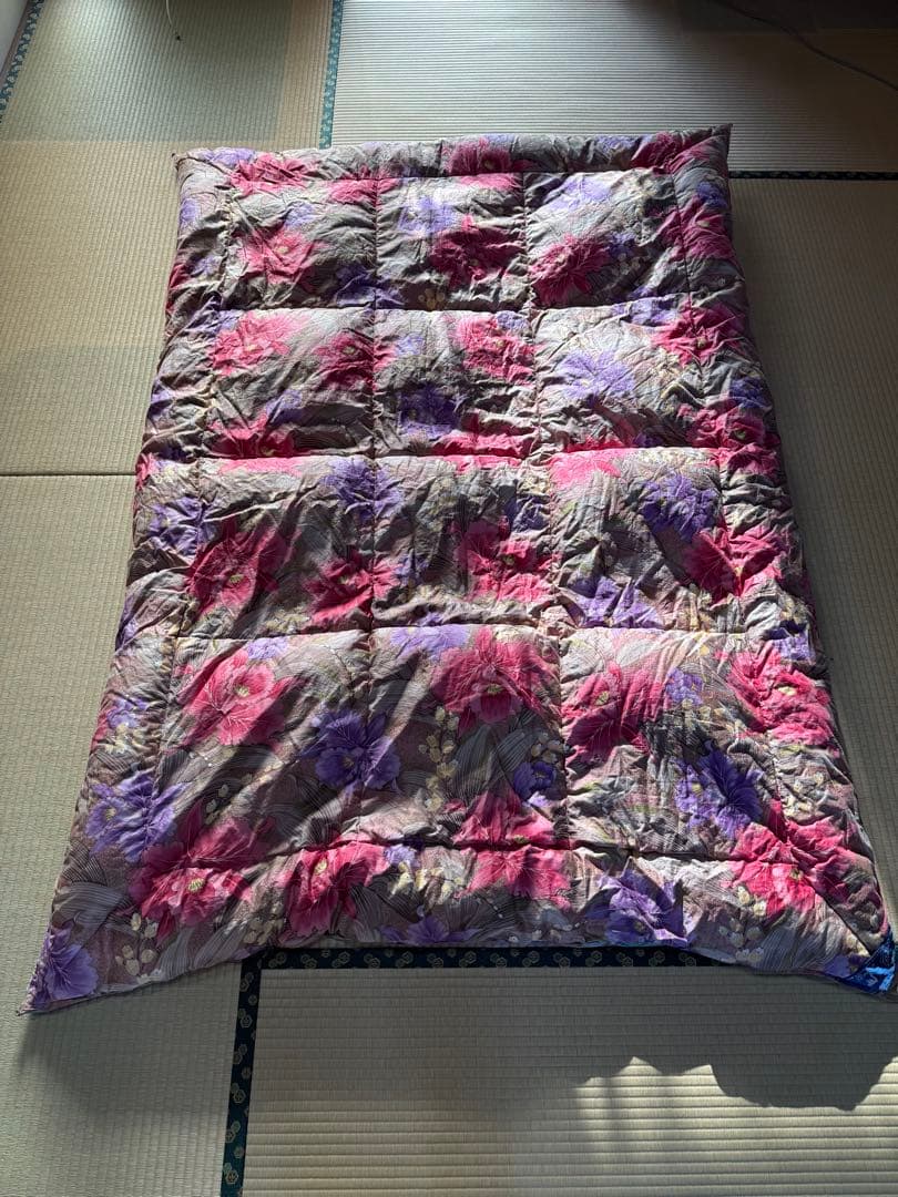 【O-2101】羽毛布団 掛け布団 2枚組 ダウン70% シングル