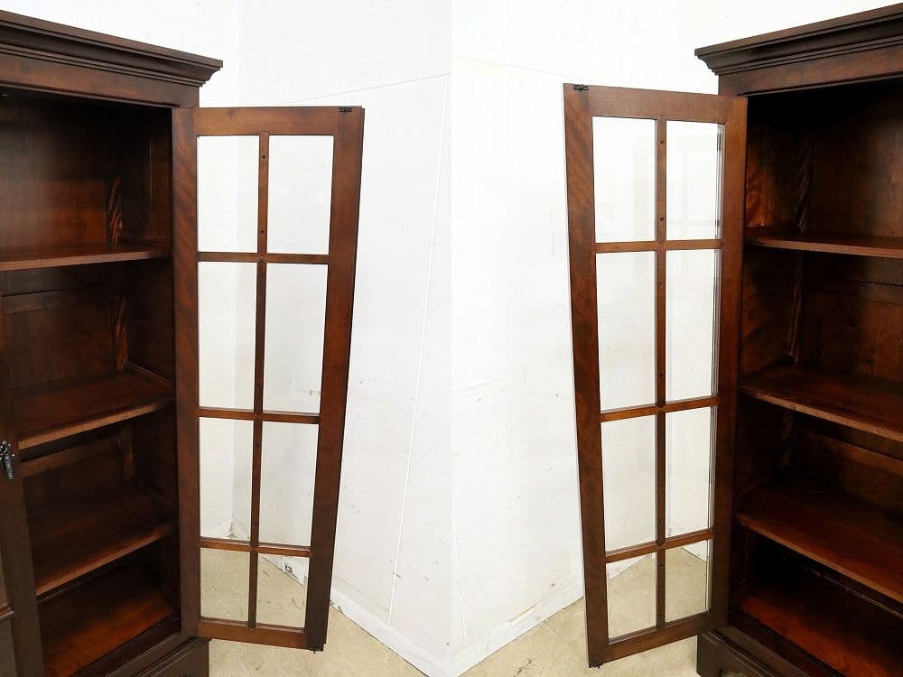 【松本民芸家具】C型本棚・ミズメザクラ無垢・書棚・ブックシェルフ