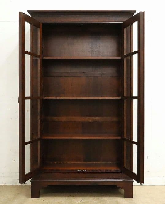 【松本民芸家具】C型本棚・ミズメザクラ無垢・書棚・ブックシェルフ