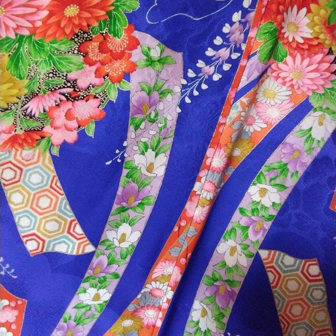 3歳から5歳向け・正絹のお着物セット