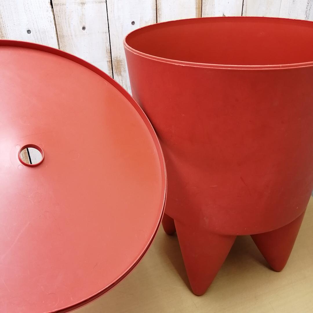 フィリップ・スタルク　BUBUスツール　フランス　ミッドセンチュリー　オレンジ系