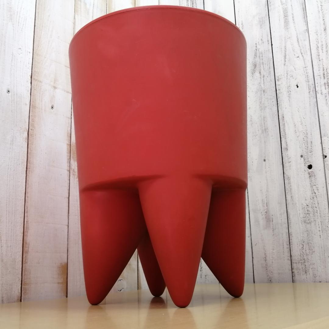 フィリップ・スタルク　BUBUスツール　フランス　ミッドセンチュリー　オレンジ系