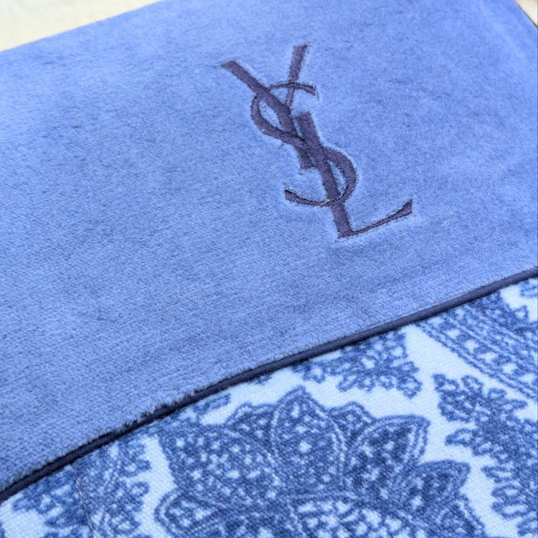 イヴサンローラン 綿マイヤー素材 肌掛けふとん 2枚セット 未使用