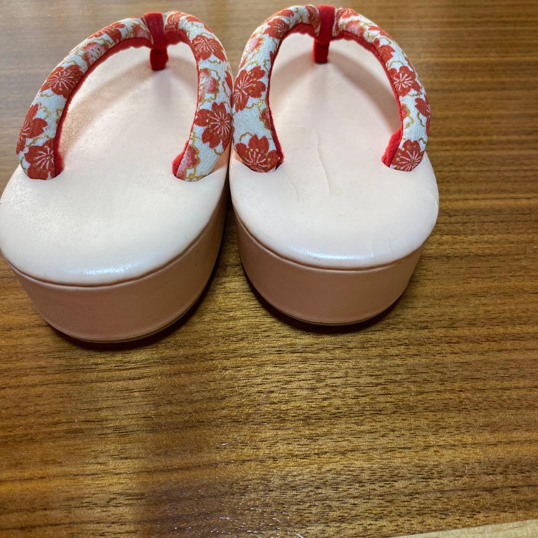 《美品》3歳七五三被布,絞り風お着物,草履,巾着セット