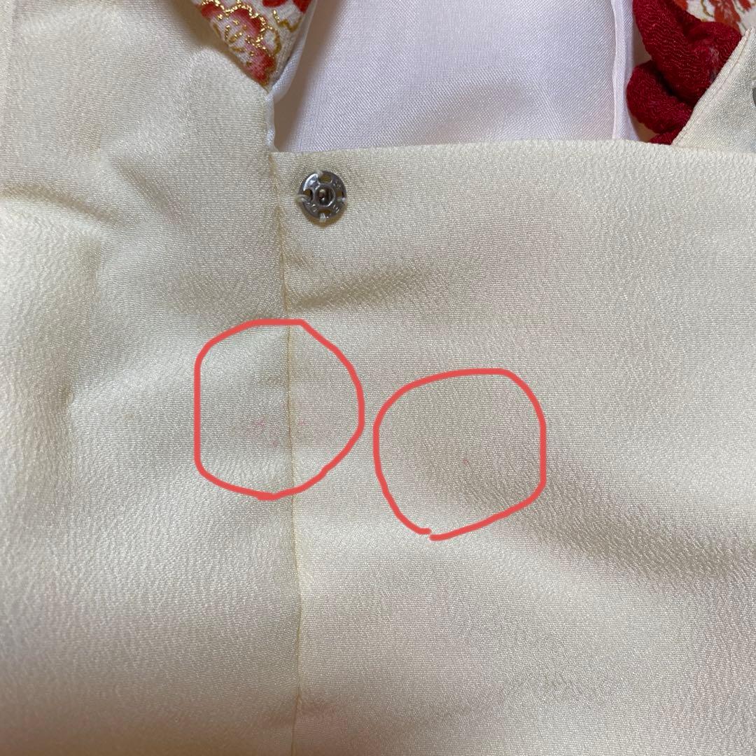 《美品》3歳七五三被布,絞り風お着物,草履,巾着セット