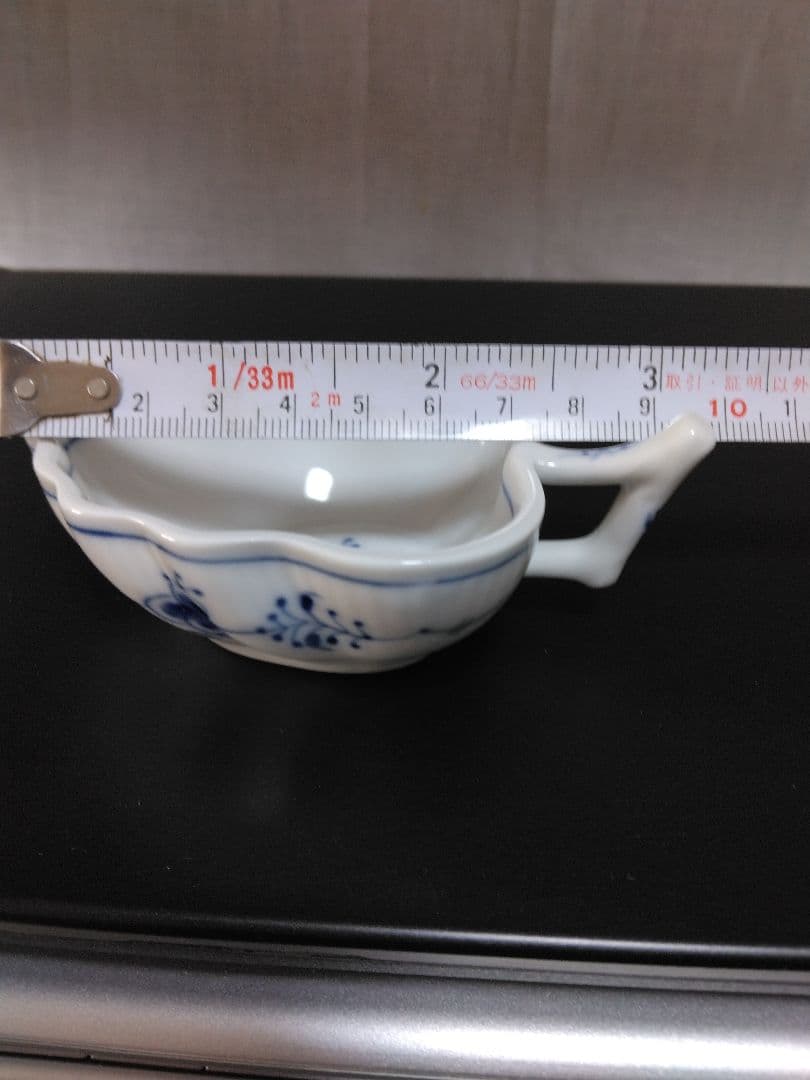 ス*ー様 ロイヤルコペンハーゲンブル－フルーテッド プレイン スモールリーンシュ