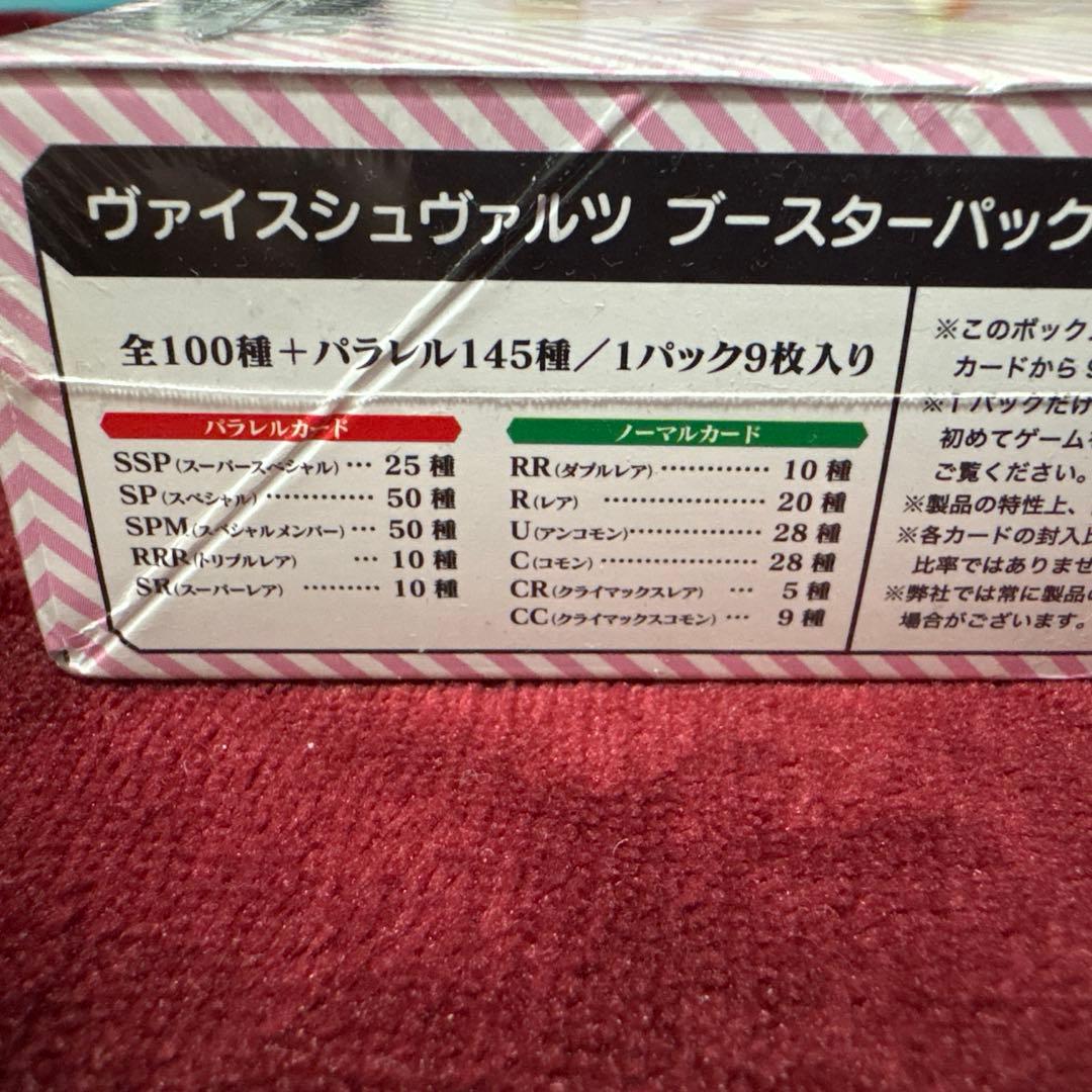 ヴァイスシュヴァルツ　バンドリ　未開封BOX シュリンク付き