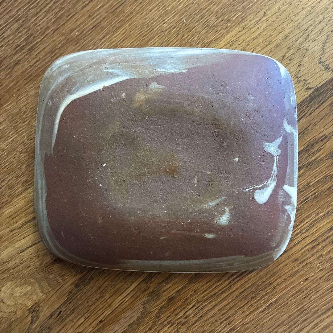 岩井窯山本教行角皿