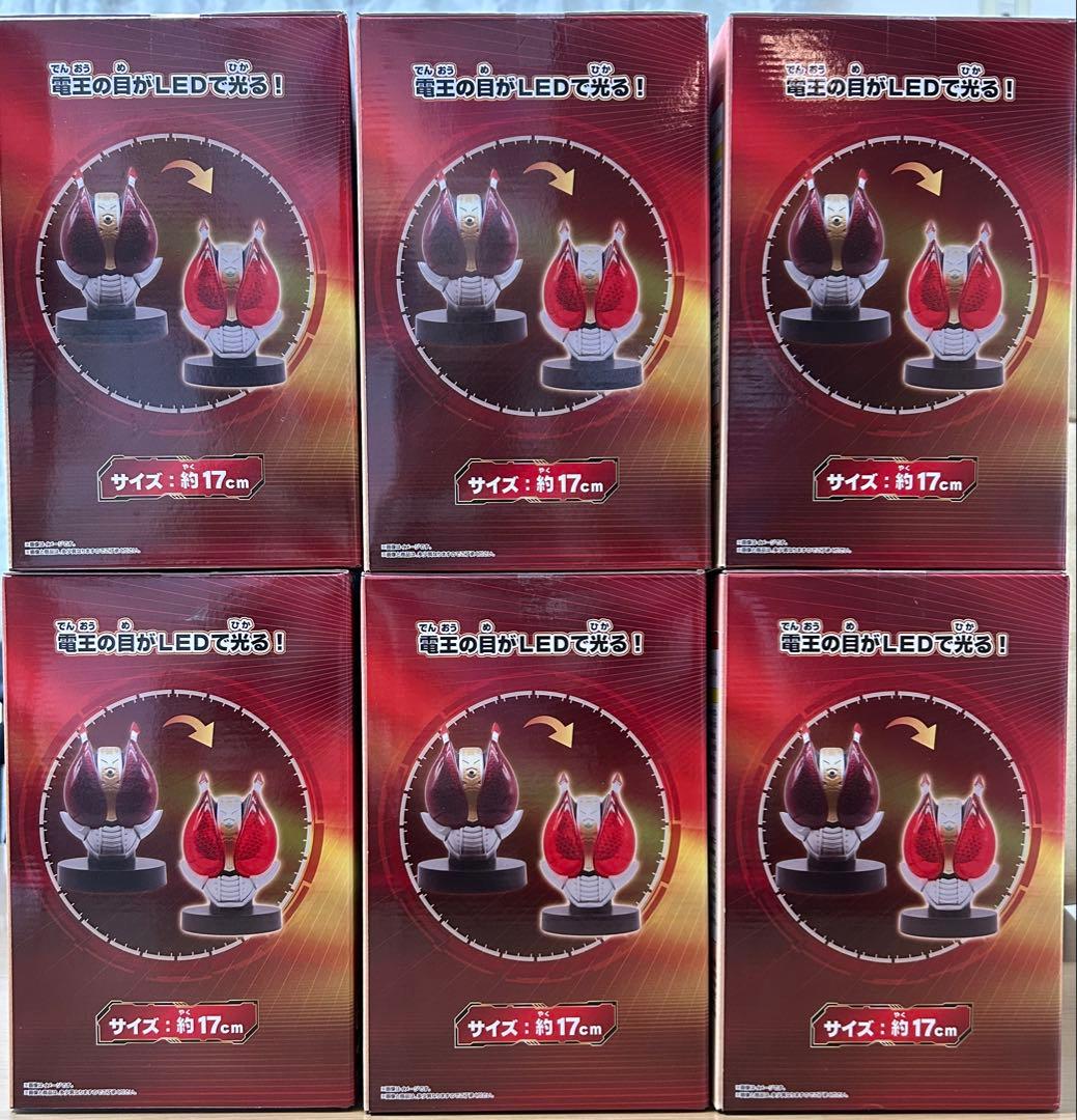 仮面ライダー電王 BIGサイズソフビマスクディスプレイ6個セット - メルカリ