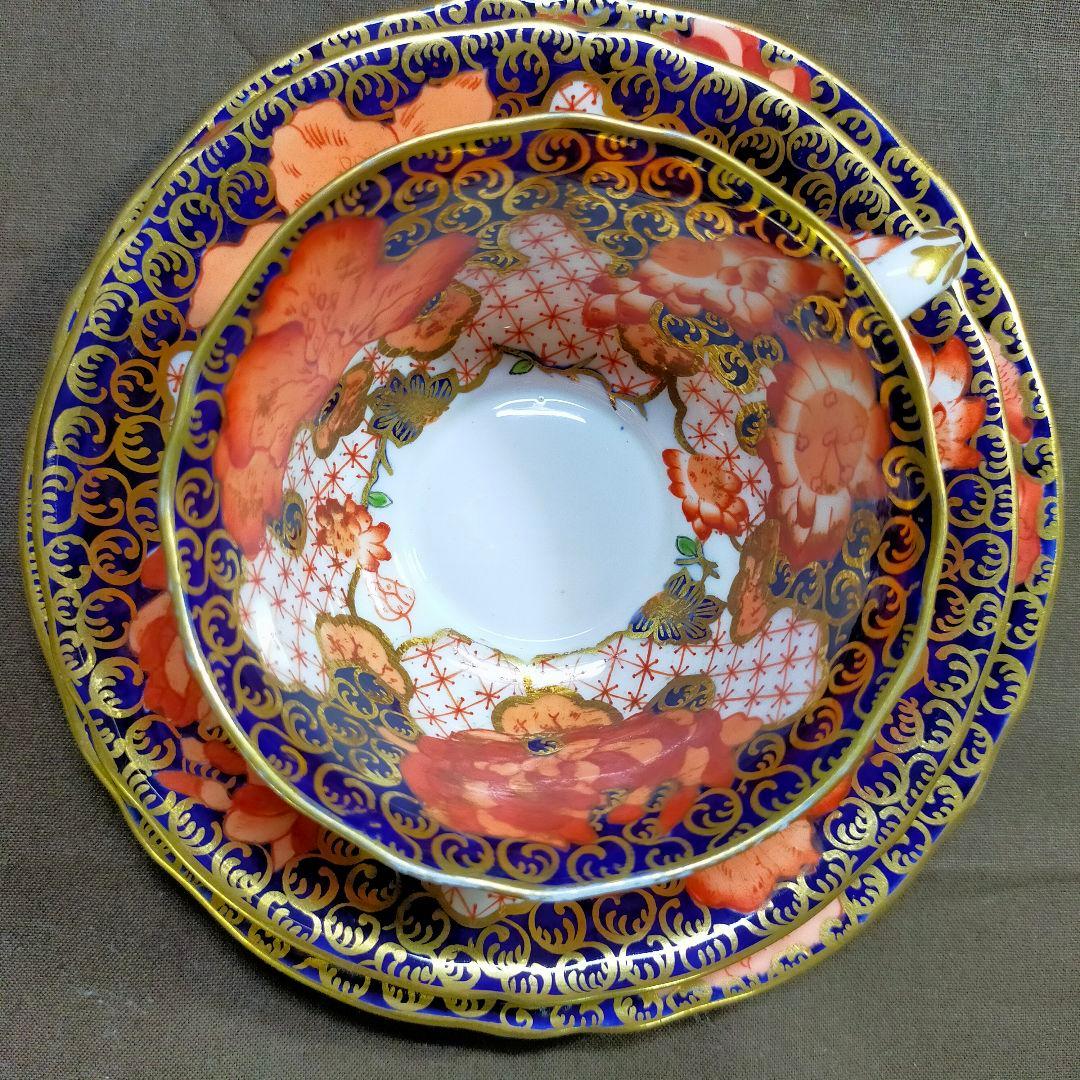 アンティーク ロイヤルクラウンダービー オールド伊万里 イマリ トリオ！