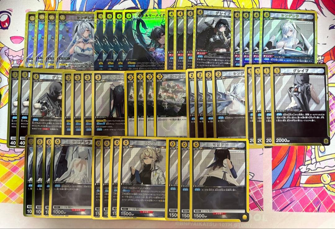 ユニオンアリーナ NIKKE オールドテイルズデッキ 調整パーツ付き