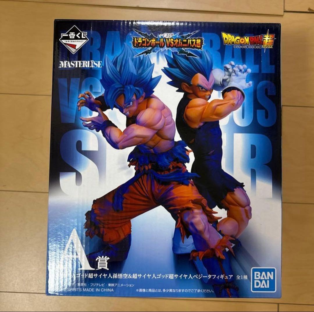 一番くじドラゴンボール VS オムニバス 超A賞 悟空＆ベジータ 箱のみ