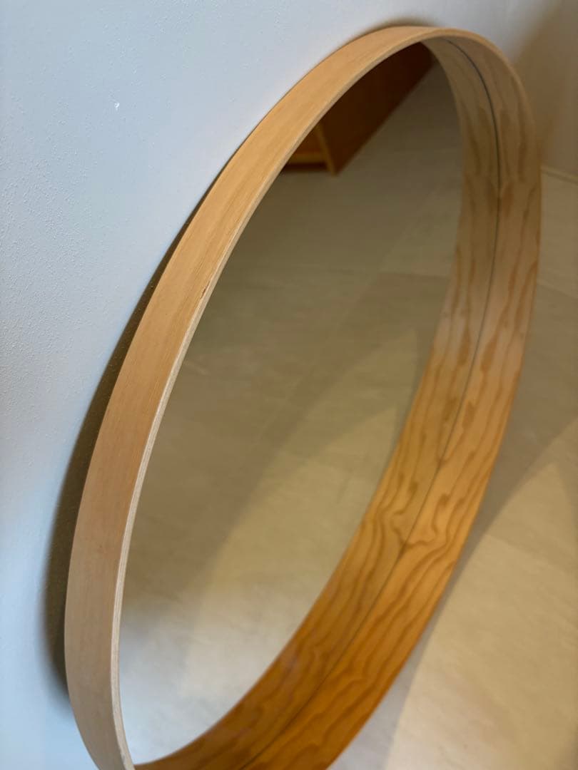 IKEA STOCKHOLM ミラー (80cm、オーク材突板)