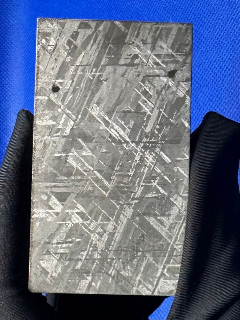 【希少】ギベオン隕石 146.28g 大型フルスライス 割れなし