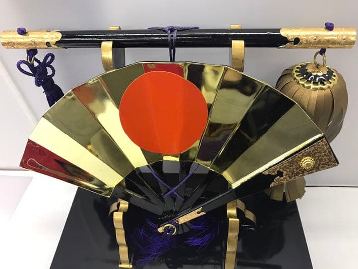 80号 24cm 特上 軍扇陣笠揃 804-50