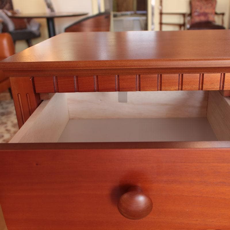 キャビネット ラタンバスケット付 ナチュラル チェスト 収納 214-1325