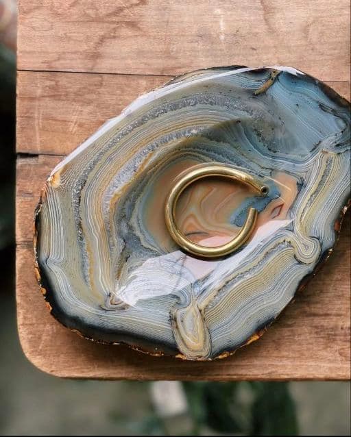 Vintage ashtray　瑪瑙