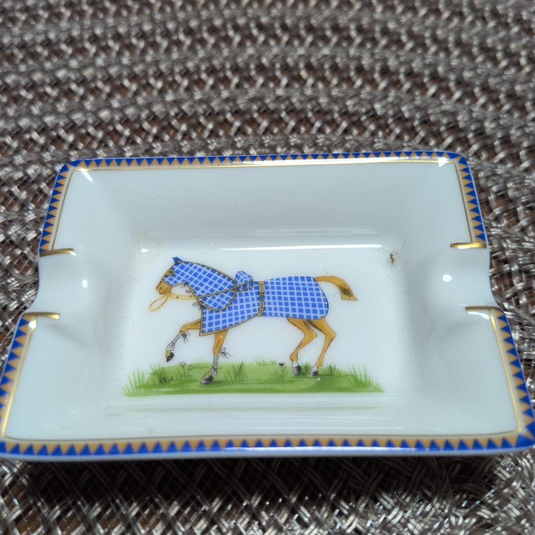 HERMÉS 馬柄 置き型灰皿