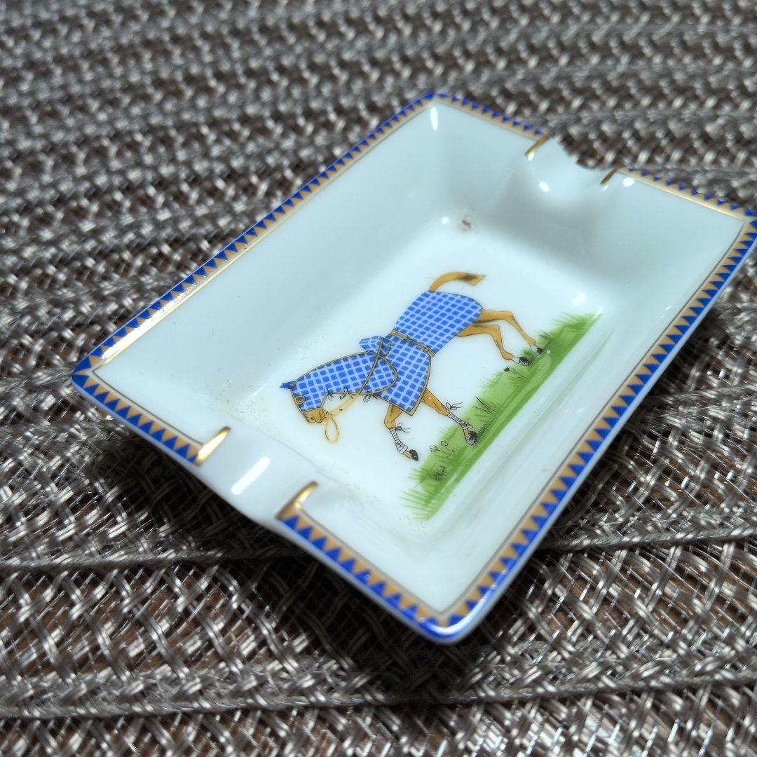 HERMÉS 馬柄 置き型灰皿