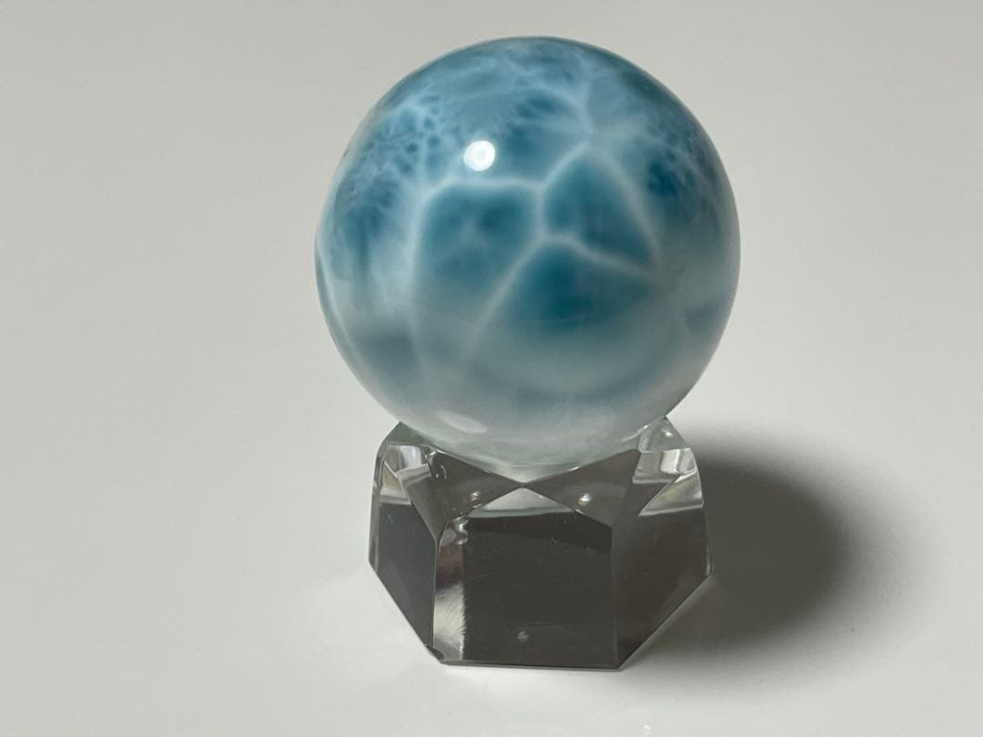 ラリマー 丸玉　約32mm スフィア