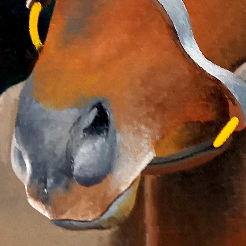 ☆三浦雅俊☆「 馬 」油絵 F6号 - メルカリ