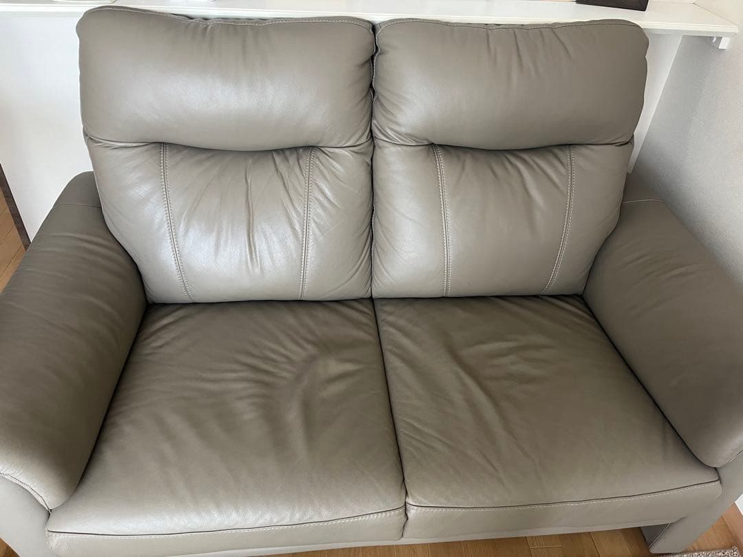 ニトリ　NITORI　2人掛けソファ　ナルタ　KD BE