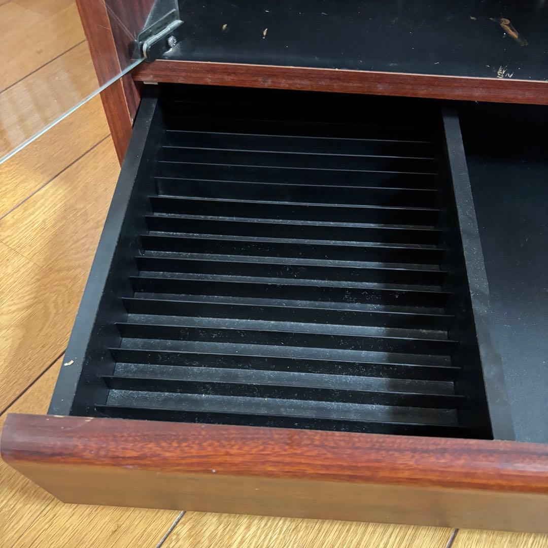 80'❤️レコード&カセットキャビネット❤️