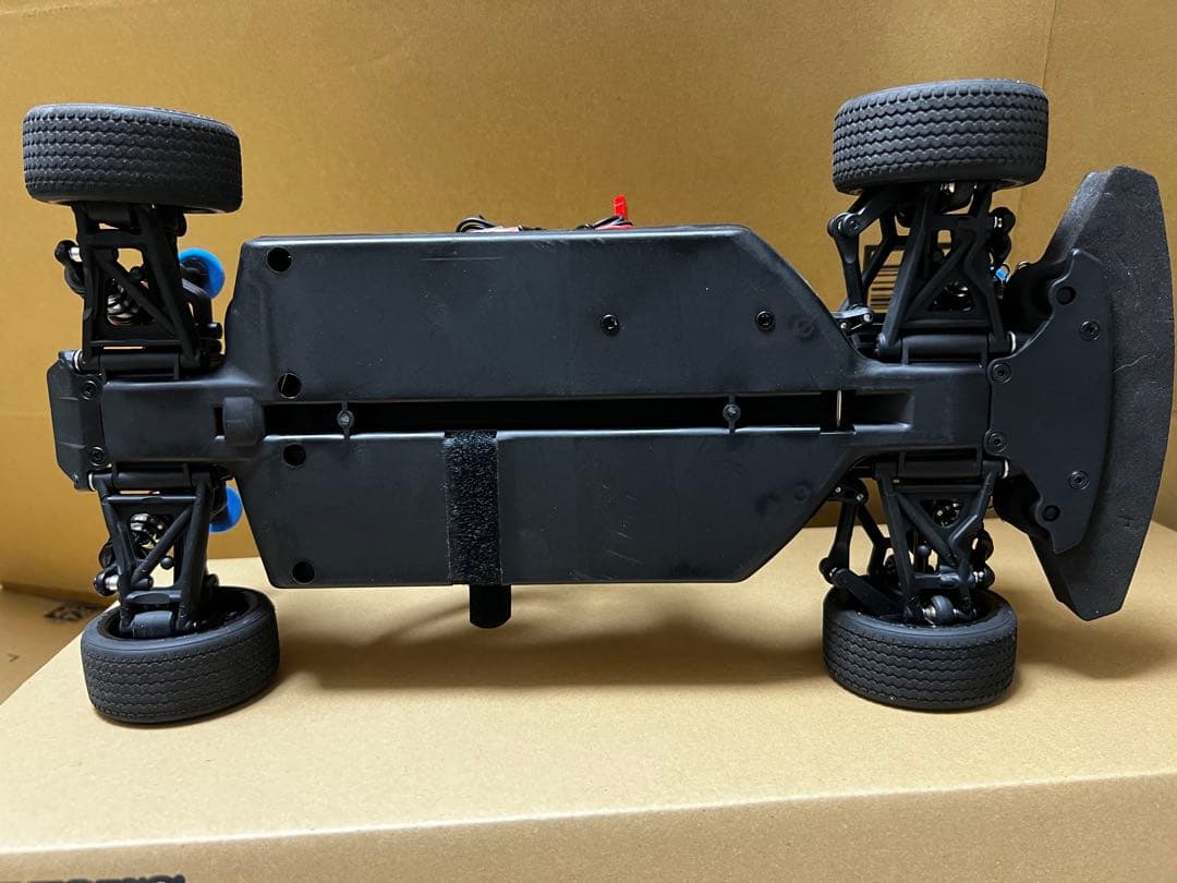 京商 Z28カマロ 550モーター カスタム塗装 LED プロポ付き 安売り