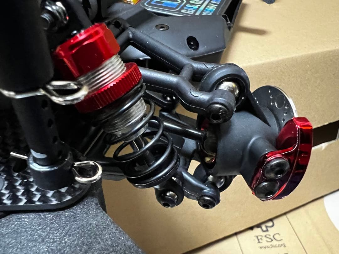 京商 Z28カマロ 550モーター カスタム塗装 LED プロポ付き 安売り