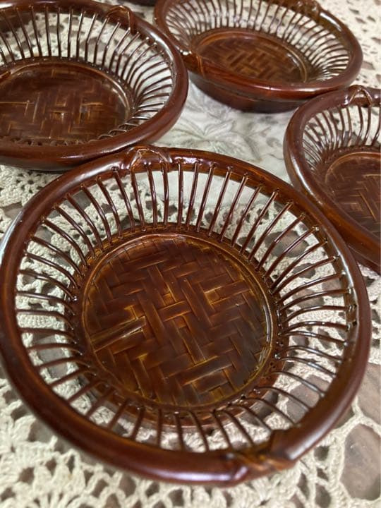 未使用 茶びつ 茶托 セット 重枝梅睦 定価48000円