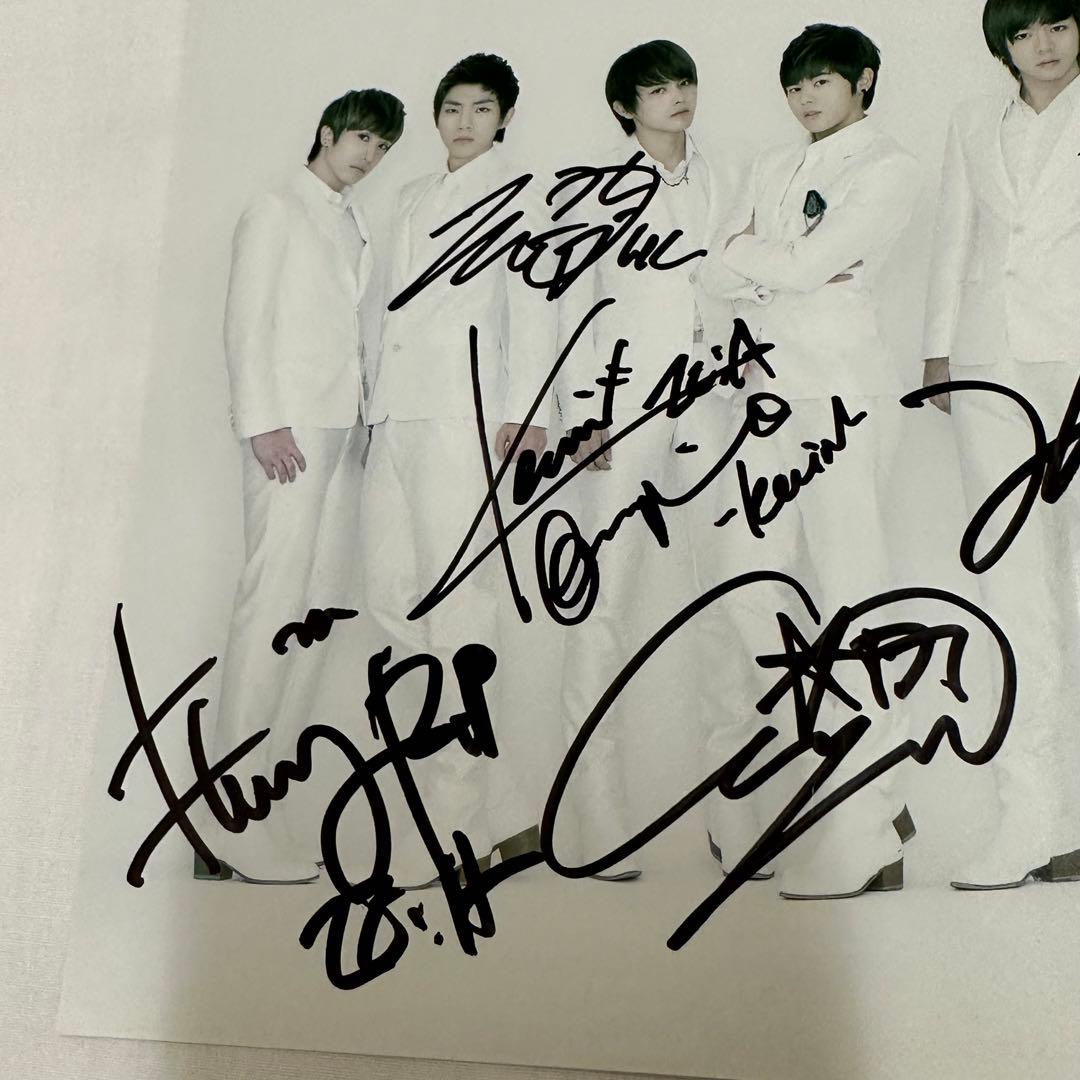 ZE:A ヒョンシク シワン 直筆サイン入り - メルカリ