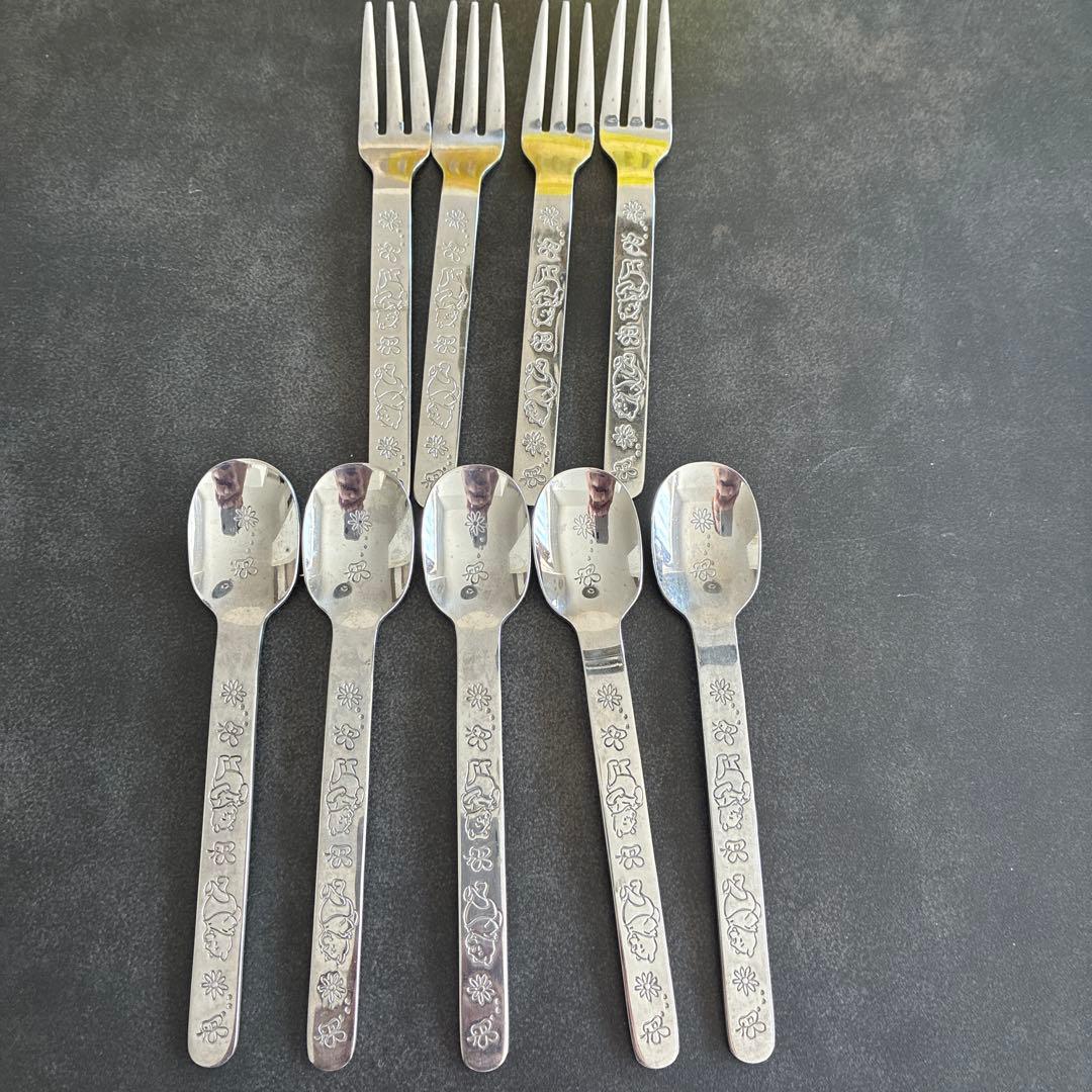 くまのプーさん スプーン・フォークセット - メルカリ