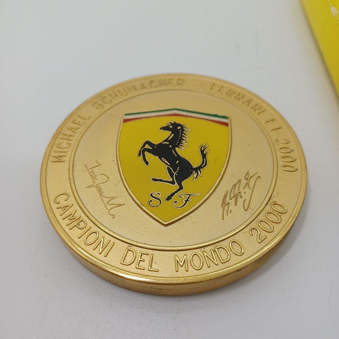 【未使用 美品】Ferrari(フェラーリ)ペーパーウェイト　サイン刻印入り