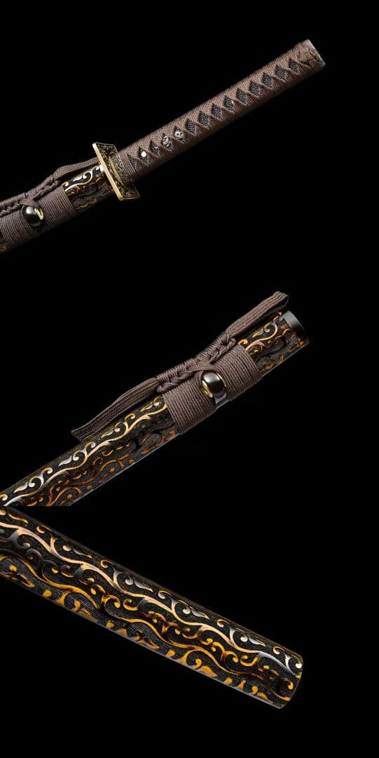 【遊神衛】古兵器 武具 刀装具 日本刀　模造刀 居合刀 武士道 鑑賞用 美術刀