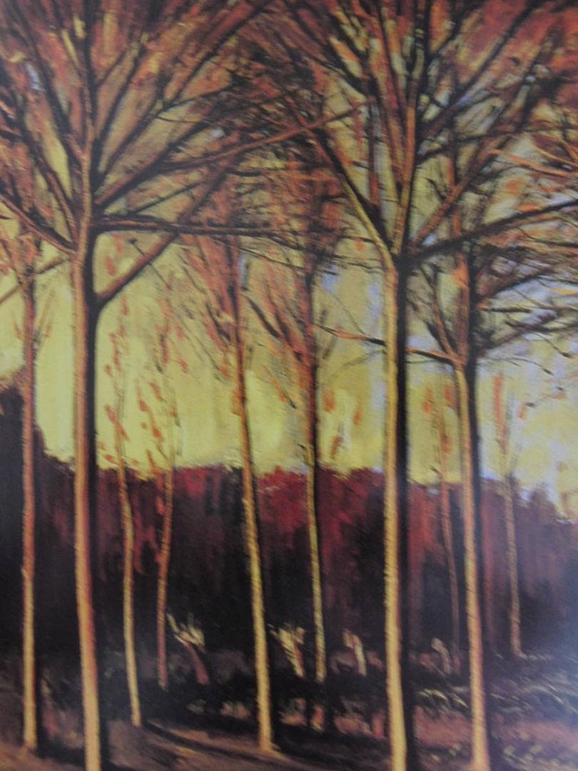 ベルナール・ビュッフェ【Foret de Mormale】希少な額装用画集より