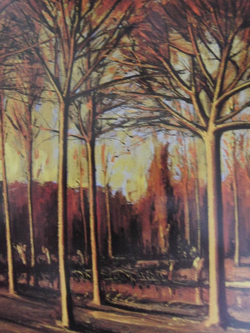 ベルナール・ビュッフェ【Foret de Mormale】希少な額装用画集より