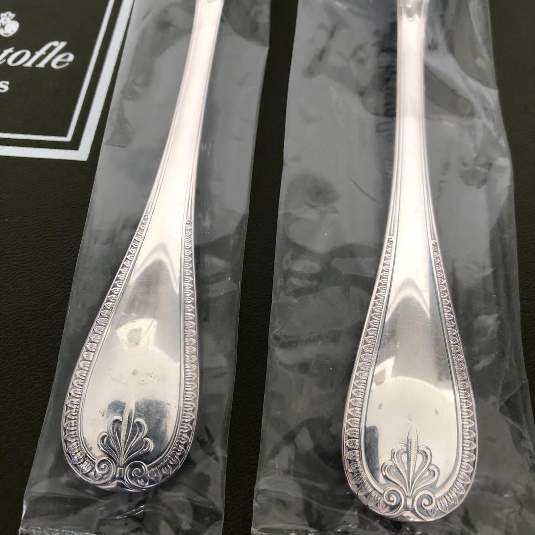 未使用　Christofle マルメゾン　テーブルスプーン＆テーブルフォーク