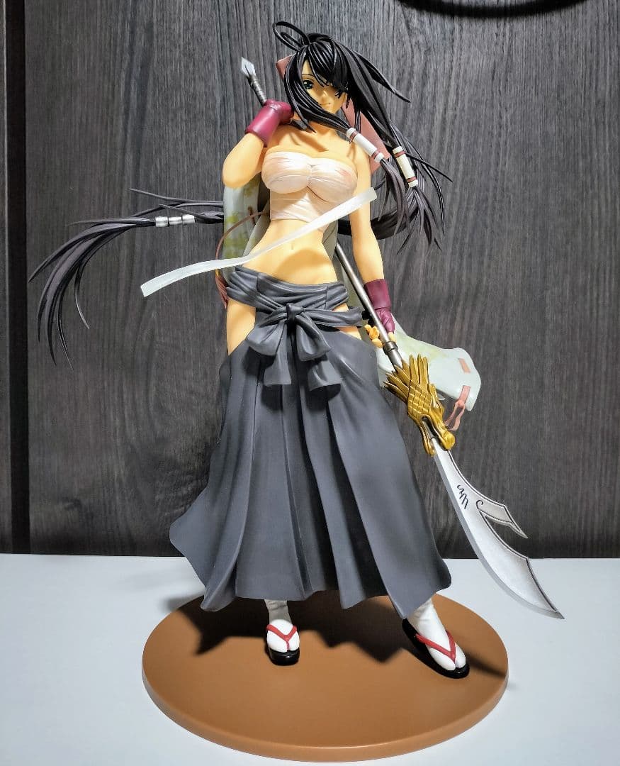 一騎当千 関羽雲長 拾参巻表紙絵 黒袴　1/6 フィギュア