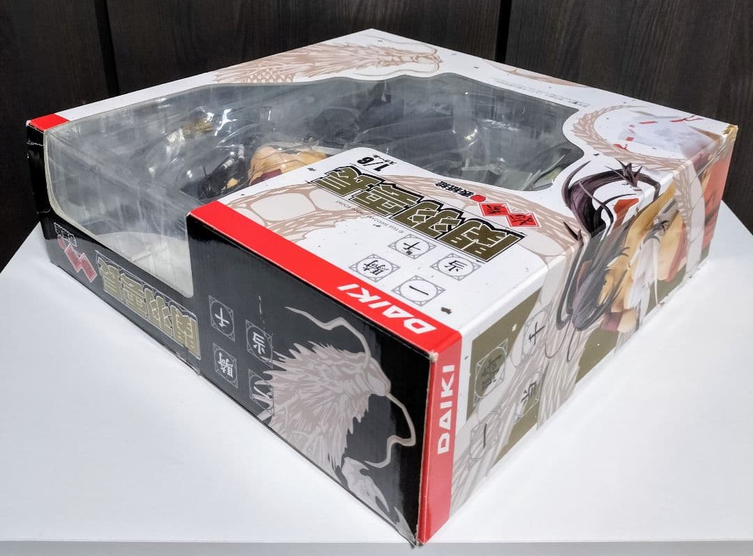 一騎当千 関羽雲長 拾参巻表紙絵 黒袴　1/6 フィギュア