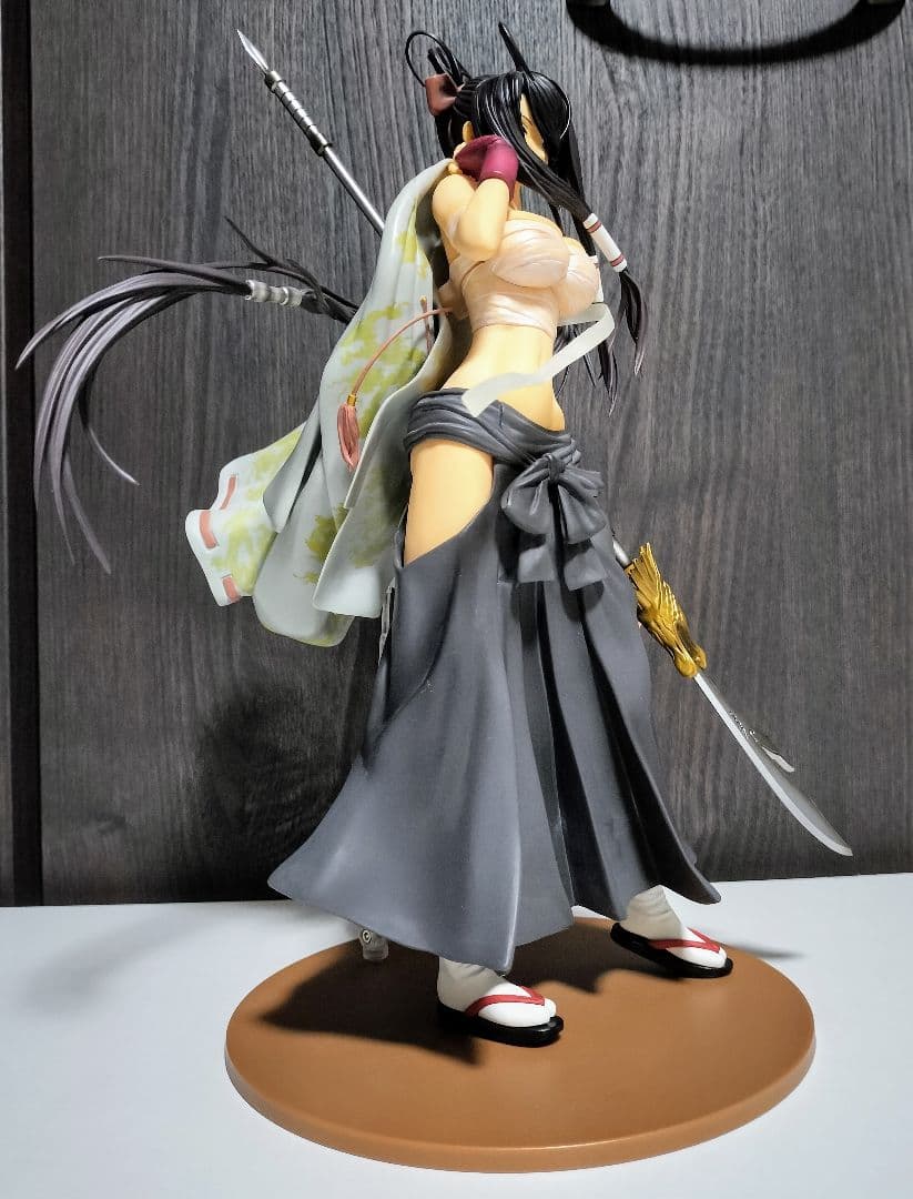 一騎当千 関羽雲長 拾参巻表紙絵 黒袴　1/6 フィギュア