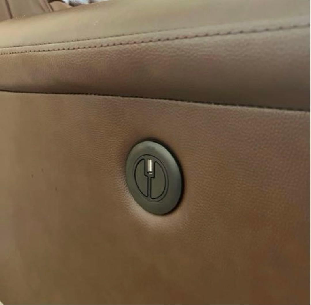 NITORI ニトリ リクライニングソファ 1人掛け レザー ブラウン