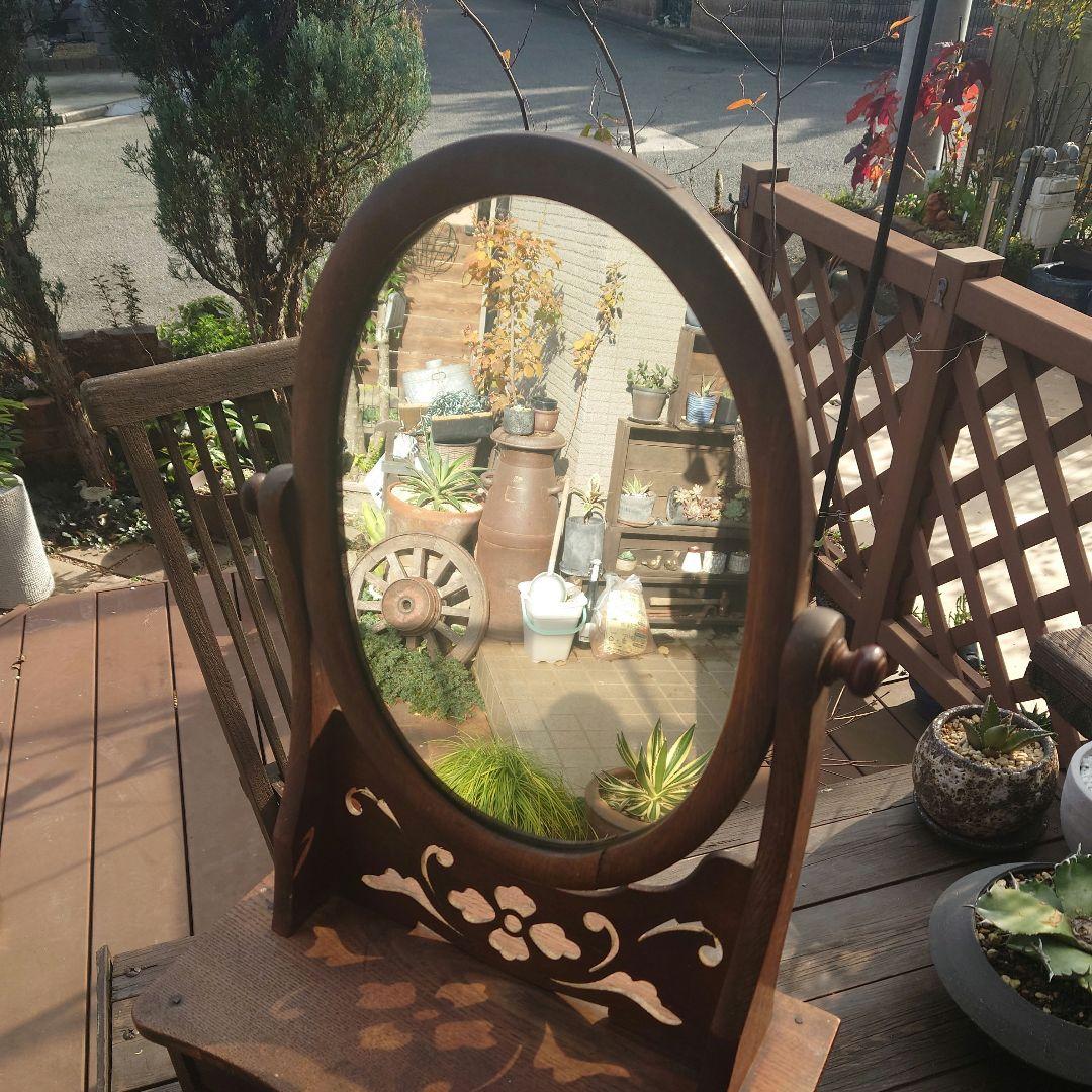 《Vintage》レトロ鏡台希少品