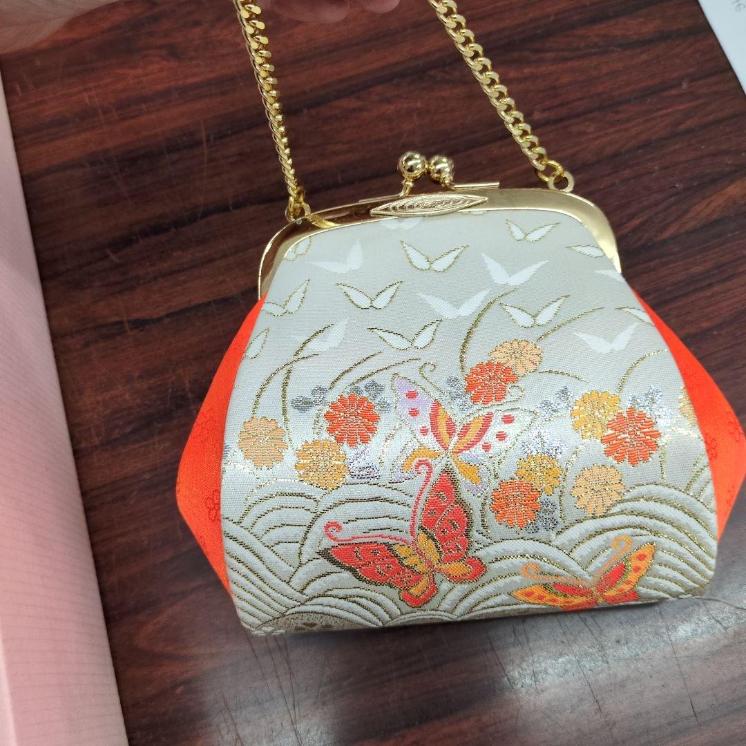 七五三 はこせこセット　未使用　タグ付き　17センチ　白