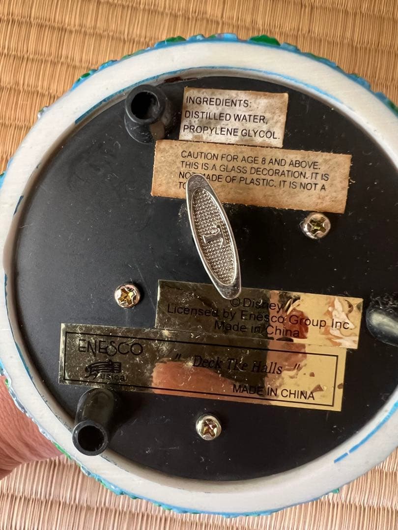 激レア　ENESCO ティンカーベル　waterball ビンテージ