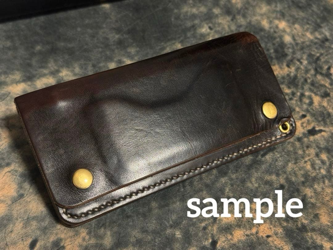 MARYAM社ホースバット(茶芯)トラッカーウォレットTYPE00＋キーホルダー