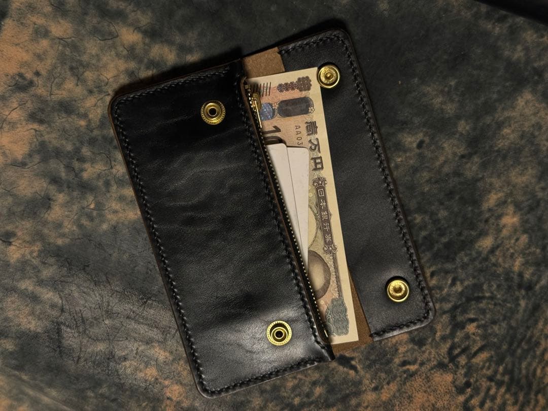 MARYAM社ホースバット(茶芯)トラッカーウォレットTYPE00＋キーホルダー