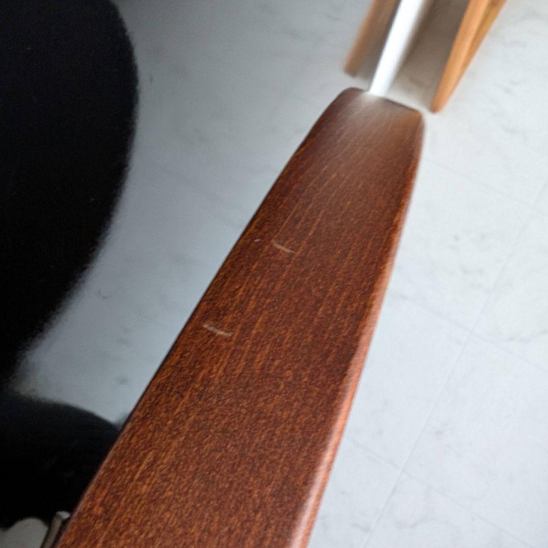 美品 秋田木工 柳宗理 ヴィンテージ ウォールミラー オーバル 古代色 曲木