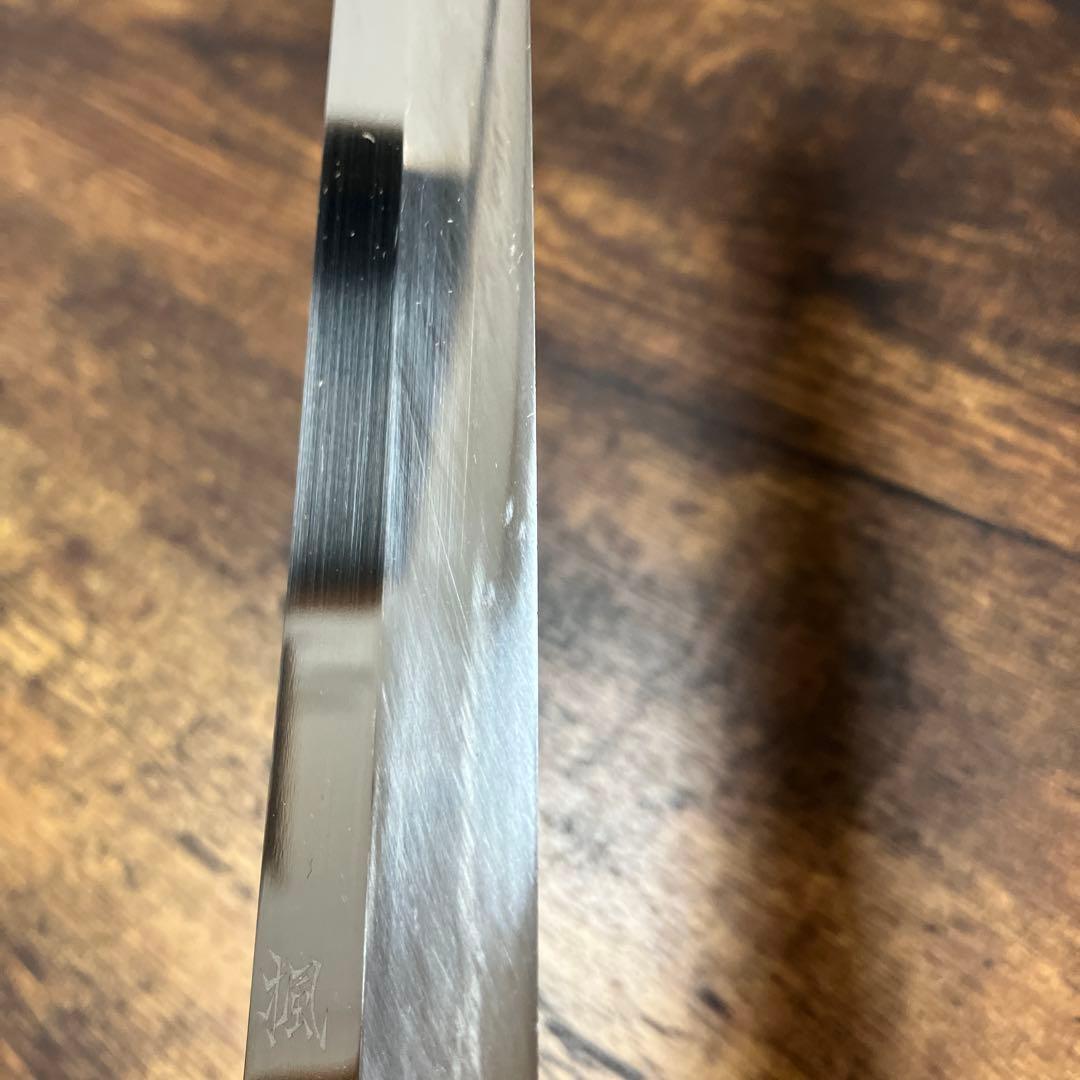 子の日 楓本焼切付柳300平鏡面.本砥ぎ.黒檀ベース銀三本彫金＆袱紗C菊花330