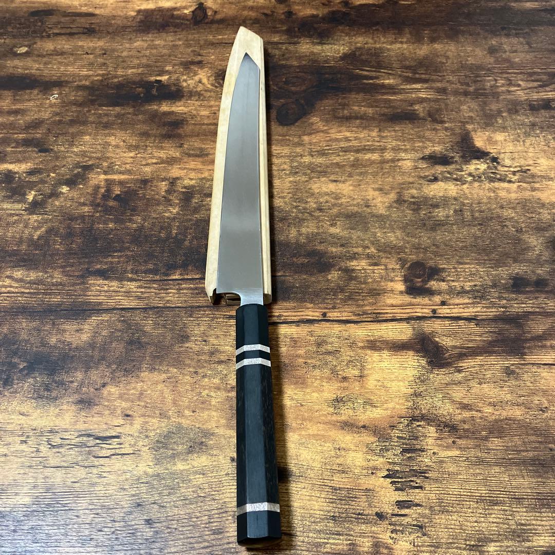 子の日 楓本焼切付柳300平鏡面.本砥ぎ.黒檀ベース銀三本彫金＆袱紗C菊花330